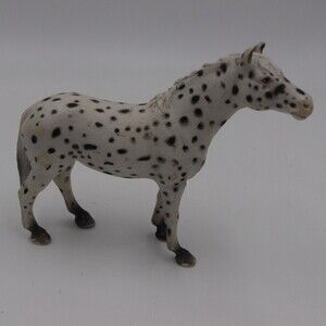 Schleich White Spotted Appaloosa Horse Figure Collectible Toy Figurine